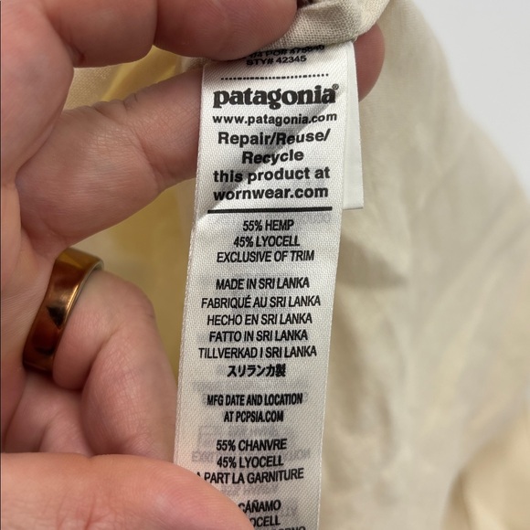 Patagonia Garden Island Top in Whole Weave Natural - Picture 6 of 6